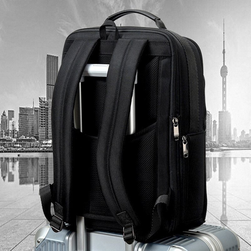Computer Laptop Backpack College Backpack with USB for Men Customized Multi Functional Waterproof Logo Blank Male Oxford