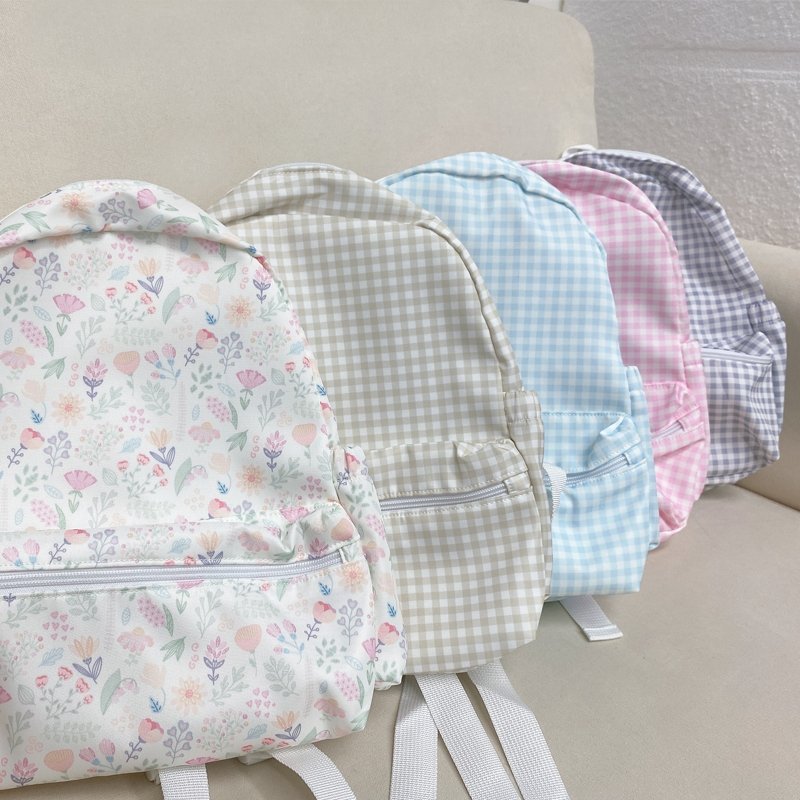 Custom Personalized Backpack Daily Hiking Sport Cute Nylon Backpack School Bag Embroidery
