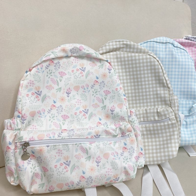 Custom Personalized Backpack Daily Hiking Sport Cute Nylon Backpack School Bag Embroidery