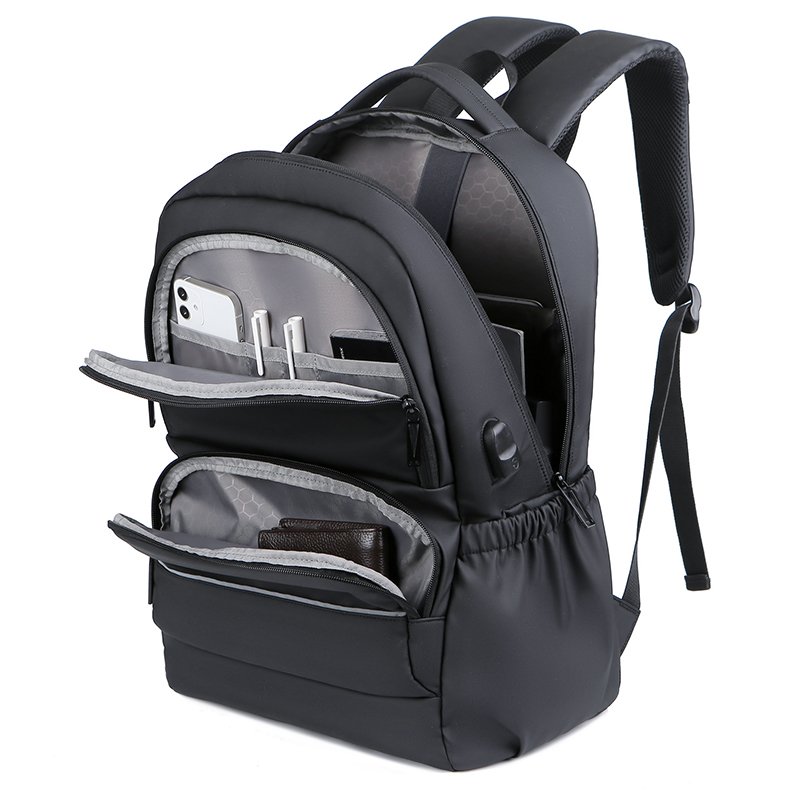 Factory Custom Logo Travel Notebook Backpack for Men Waterpoof Business Laptop Backpacks Bag with Usb Port