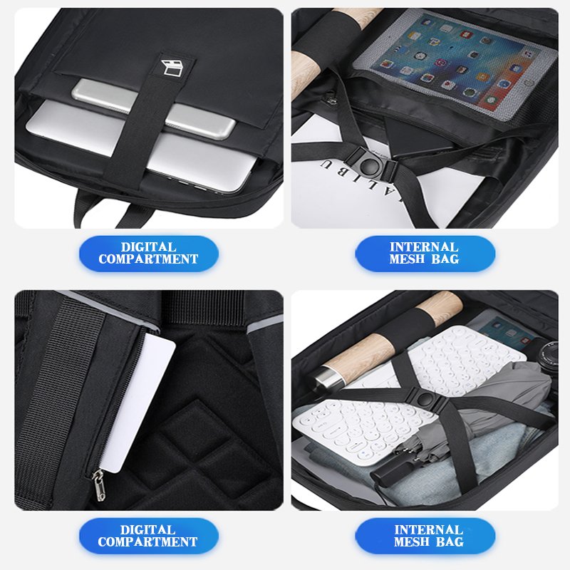 Anti Theft Water Resistant Computer Backpack large capacity custom mochila portatilw School USB Charging Port Laptop Backpack