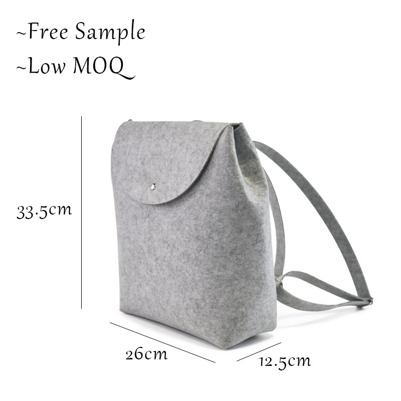 Multifunctional School Bags Travel Felt Laptop Backpack Bag