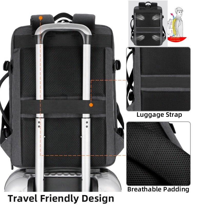 Factory Wholesale Business Waterproof Traveling Custom Computer School Bag Laptop Backpack For Man