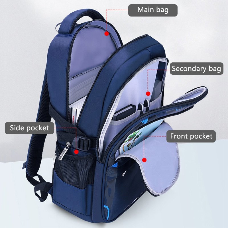Customize Hiking School Backpacks Laptop Bag Boys School Bags for Students