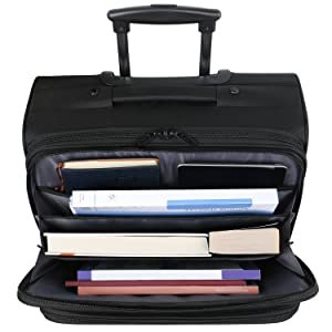 Waterproof College Wheeled Rolling Backpack Laptop Backpack for Travel,Good Gift for Men Carry on Luggage Business Bag