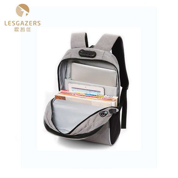 Travel Laptop Backpack 15.6 Inch College School Backpack with USB Port Charging Waterproof Casual Durable Computer Bag