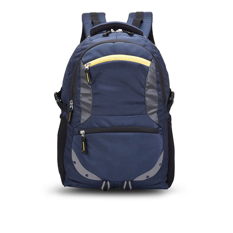 New Reflective Design Waterproof Fabric Backpack Smart Black Business Bags Men Backpack for School College Bag School