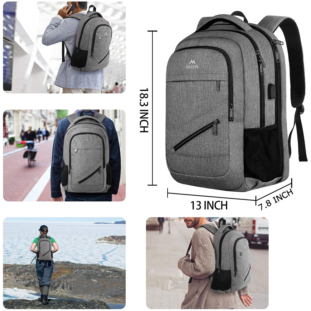 Factory hot sell 15.6 inch waterproof men laptop backpack custom school bags for teenagers