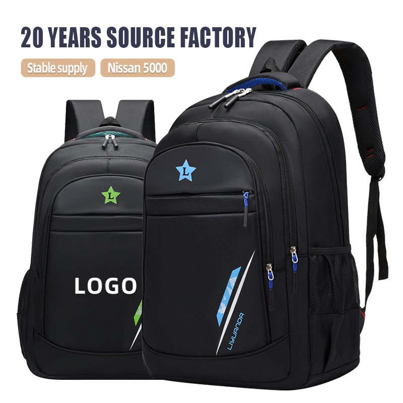 wholesale custom logo waterproof school bags computer backpack Travel Laptop Backpack for Male and female students