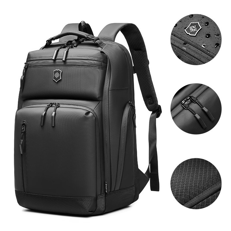 Factory new wholesale print oem business usb men custom smart waterproof school bags anti theft laptop backpack