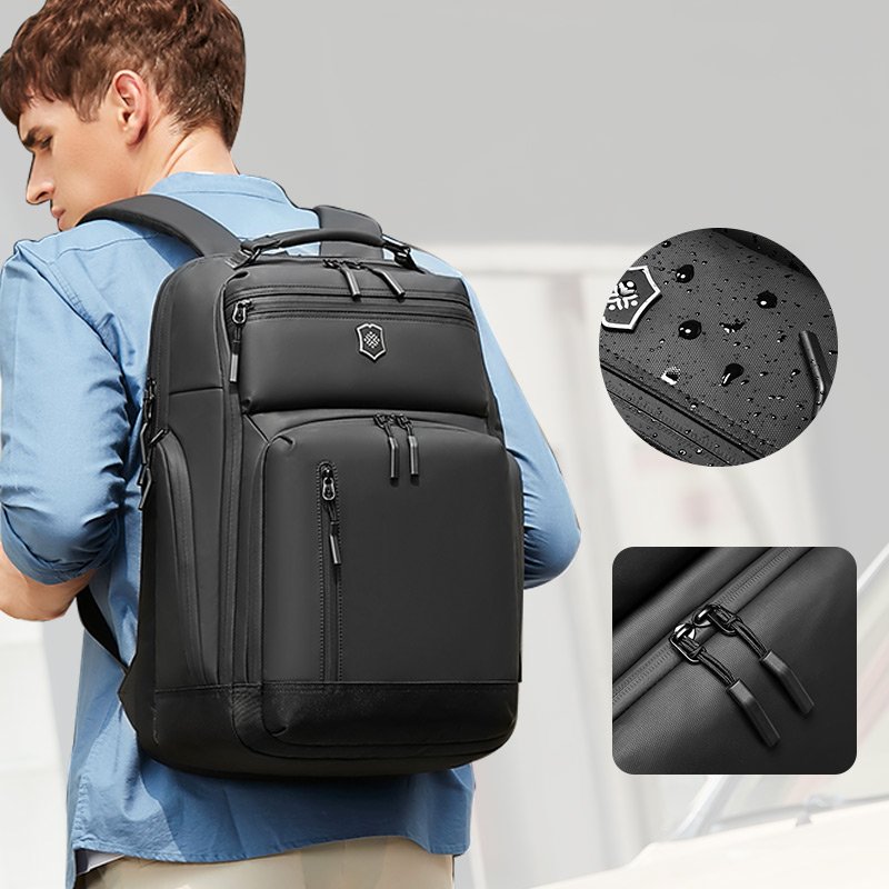 Factory new wholesale print oem business usb men custom smart waterproof school bags anti theft laptop backpack