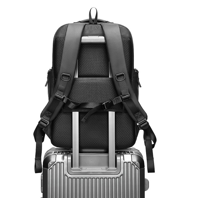 Factory new wholesale print oem business usb men custom smart waterproof school bags anti theft laptop backpack
