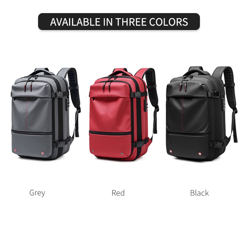 17 inch Water Resistant Wheeled Laptop Backpack Carry on Luggage Business Bag Trolley Suitcase for Men Women Adults to Travel