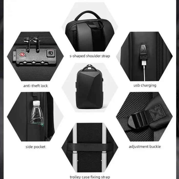 backpack for women simple leisure travel bag laptop backpacks school bags with usb daily life backpack bag