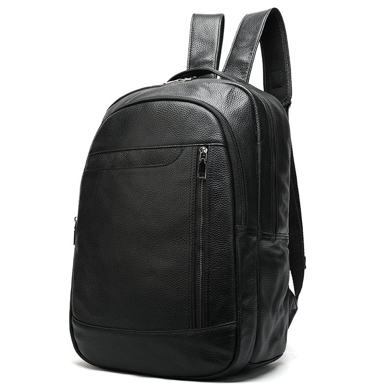 Laptop Backpack Travel Leather Duffel Bag 2023 New Large Capacity Business Design Stylish Leather Multifunctional Popular JL