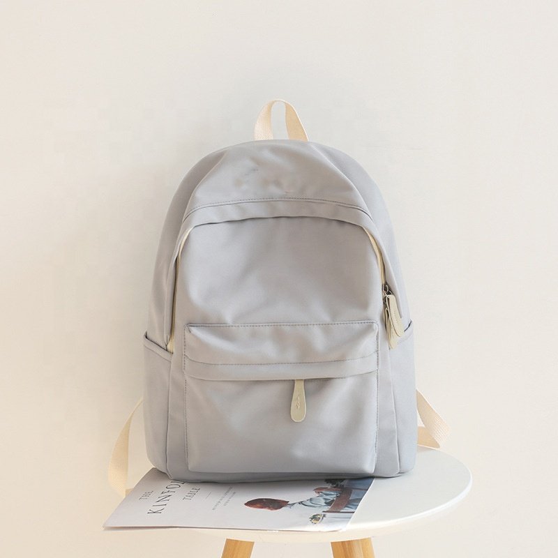 Simple large capacity Oxford cloth backpack student backpack outdoor waterproof travel bag