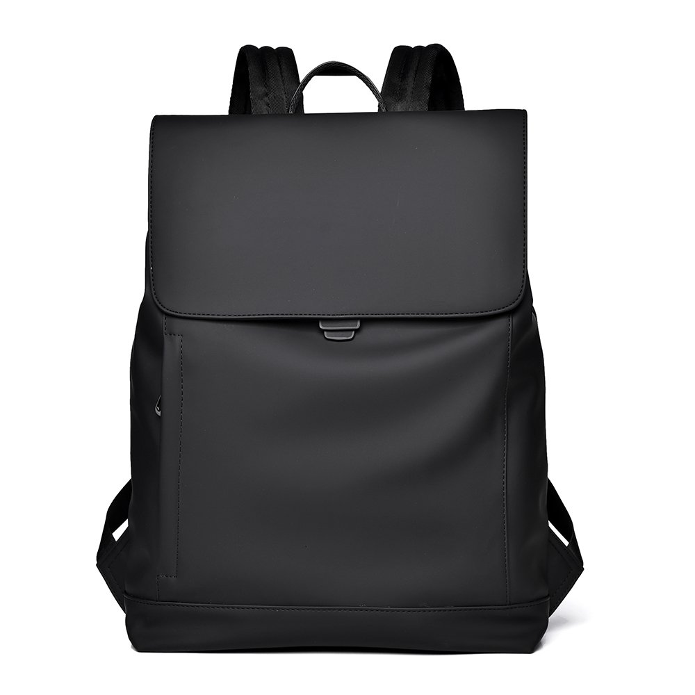 Fashionable hot PU waterproof wear-resistant material laptop bag men's backpack is suitable for daily travel, going out