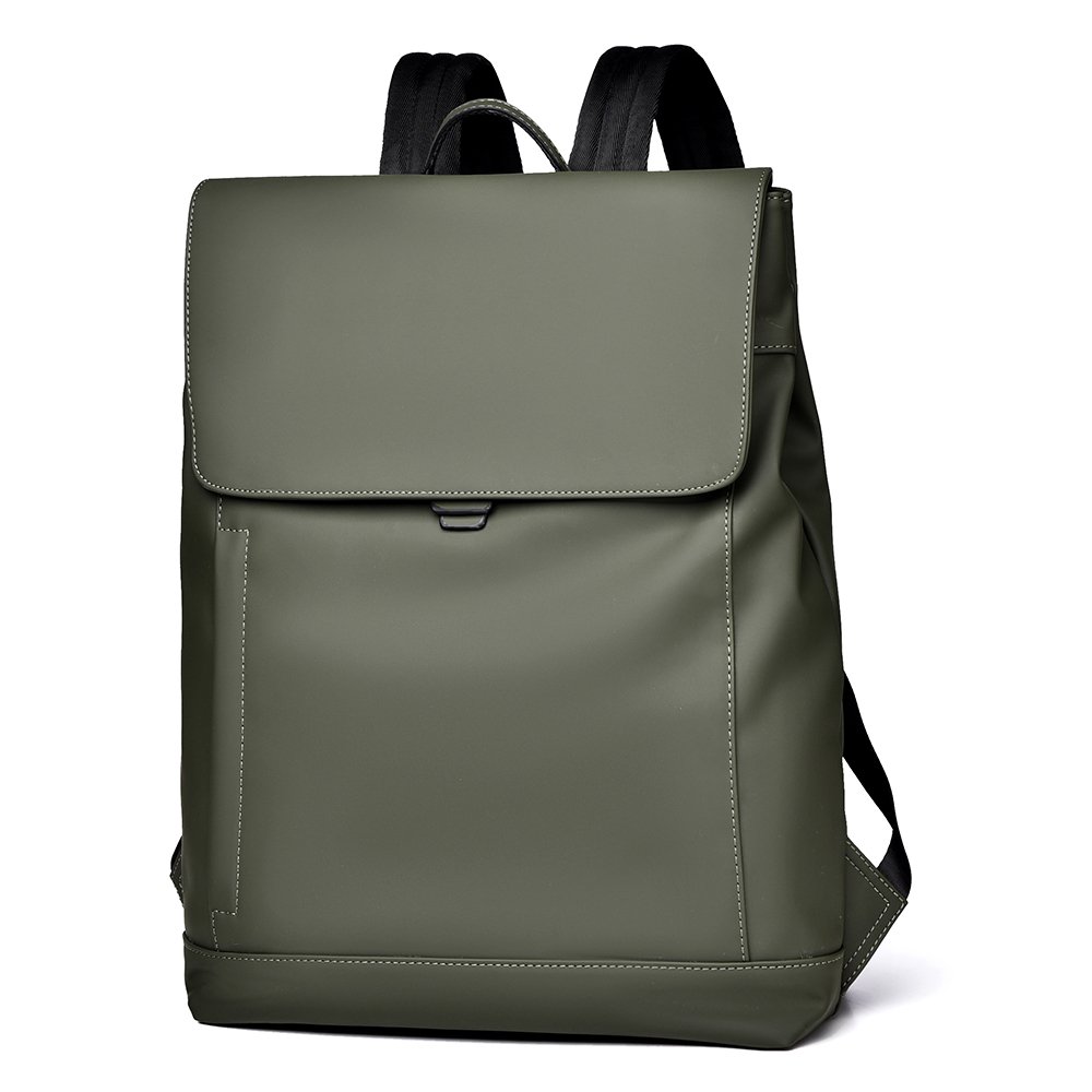 Fashionable hot PU waterproof wear-resistant material laptop bag men's backpack is suitable for daily travel, going out