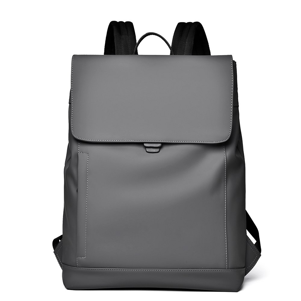 Fashionable hot PU waterproof wear-resistant material laptop bag men's backpack is suitable for daily travel, going out