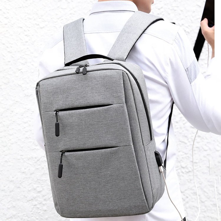 Custom Logo Business Waterproof Laptop Bags Supplier School Mochilas Travel Pack USB Charging Women Men Smart backpack For Men