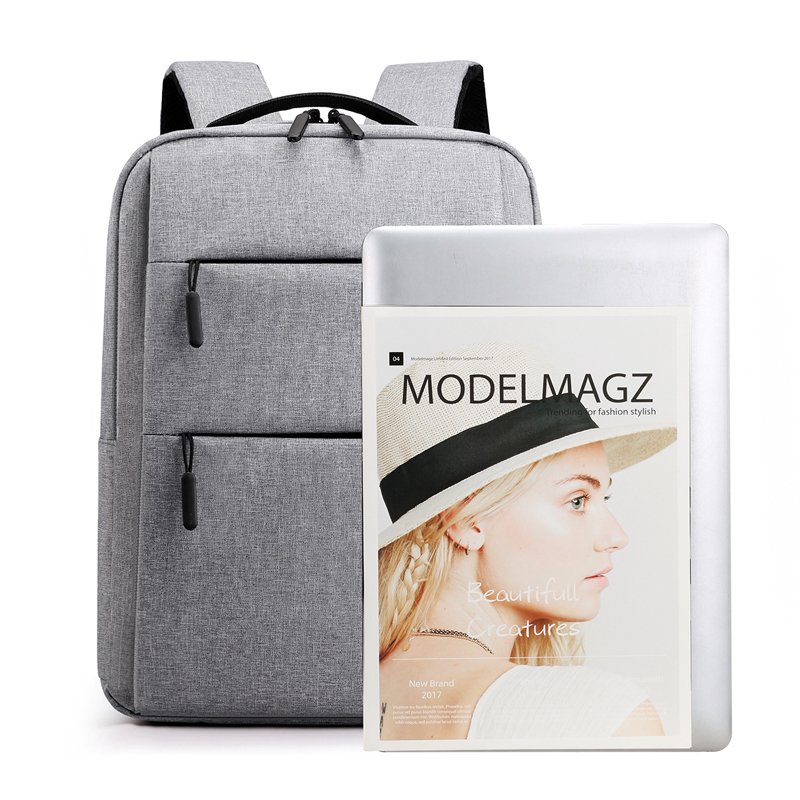 Large Capacity multifunction nylon USB charger backpack Anti theft Smart Laptop Backpack bag with USB Charging port