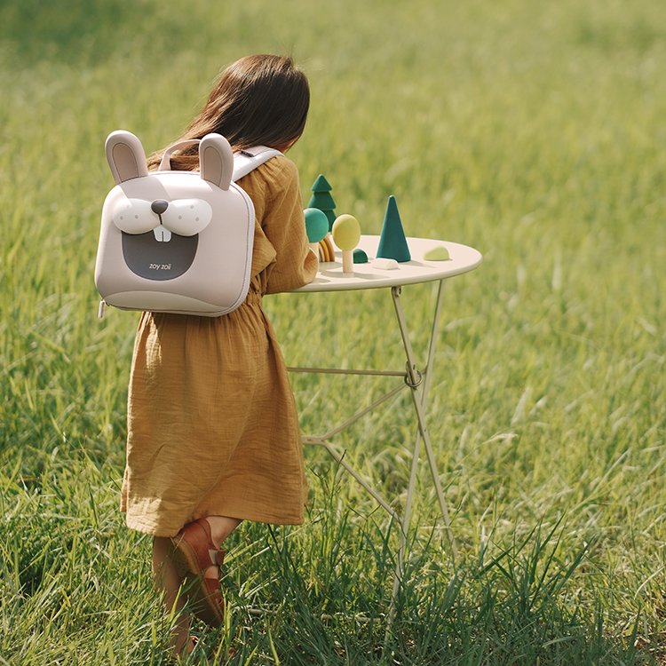 ZOYZOII B18 Kids Backpack Girls Student Environment-friendly School Bag Lovely 3D EVA Carton Cat Bag For Children