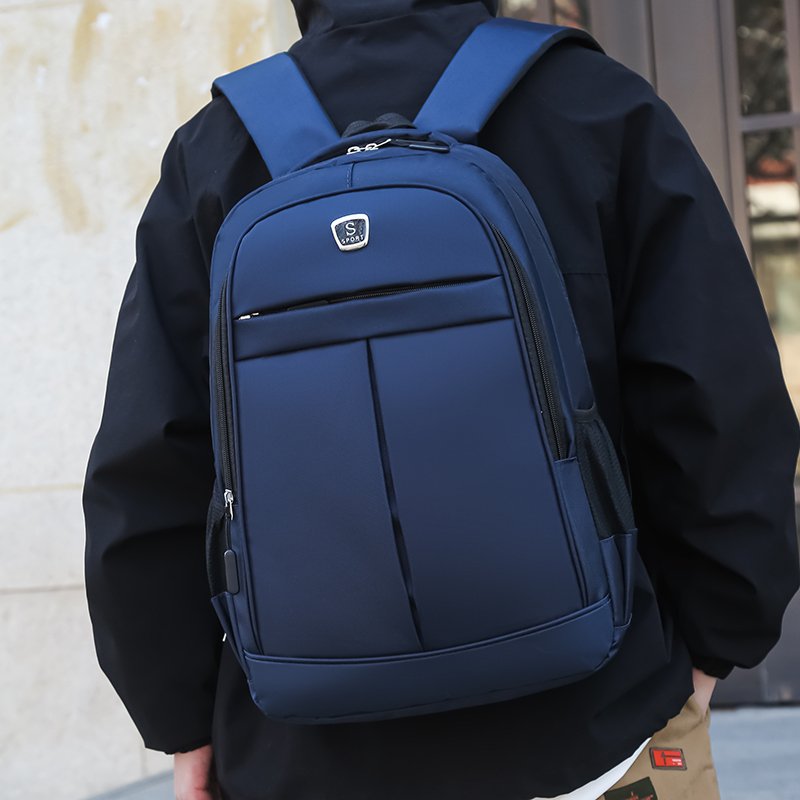 Unisex Waterproof Polyester Travel Backpack Fashionable Laptop Gym Bag Zipper Closure School Casual Sports Travel Mochilas