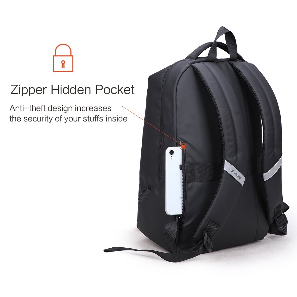 Aoking water proof mochilas bag casual travel laptop backpack for school sac a dos multifunctional business backpack with usb