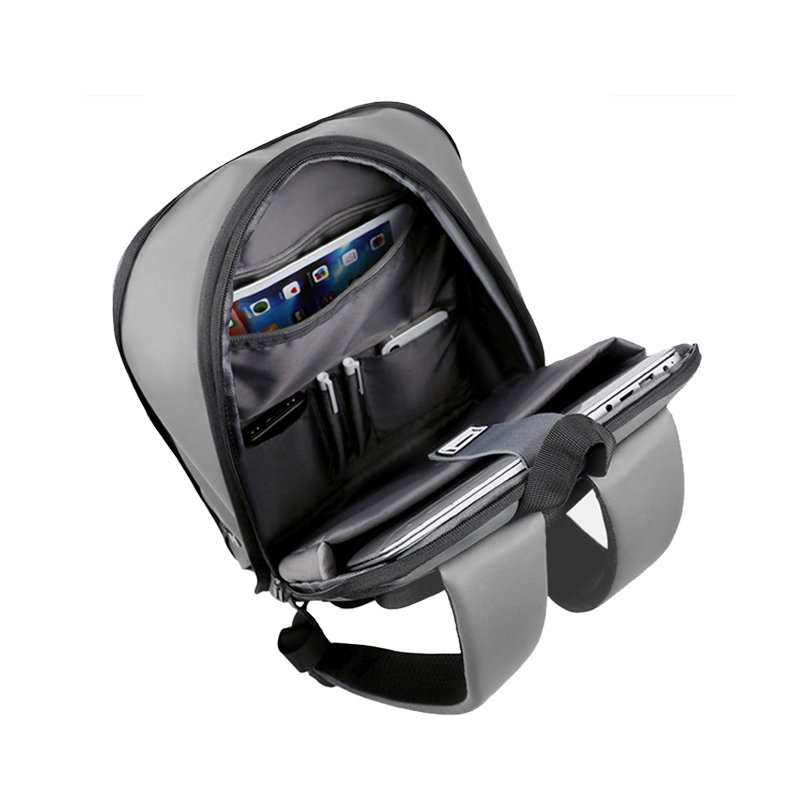 Anti-Theft Usb Charging Men Briefcase Notebook Bags Business Rpet Custom fingerprint lock Laptop Backpack