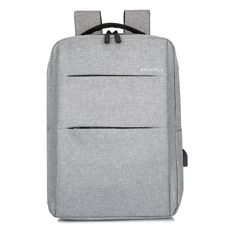 15 Inch Durable Water-Repellent Lightweight Polyester Laptop/Tablet Travel Backpack for Business College with USB port