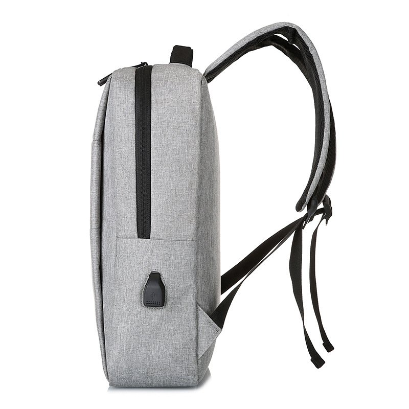 15 Inch Durable Water-Repellent Lightweight Polyester Laptop/Tablet Travel Backpack for Business College with USB port