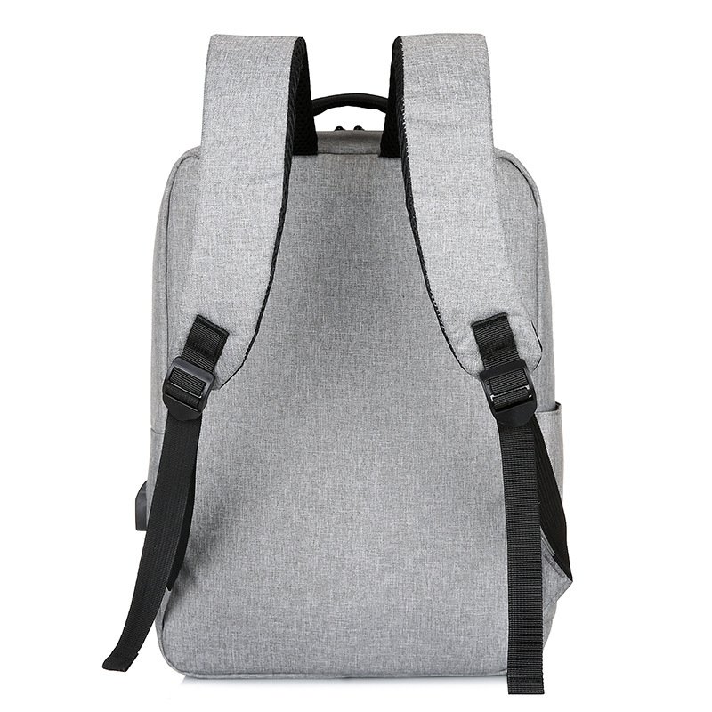 15 Inch Durable Water-Repellent Lightweight Polyester Laptop/Tablet Travel Backpack for Business College with USB port