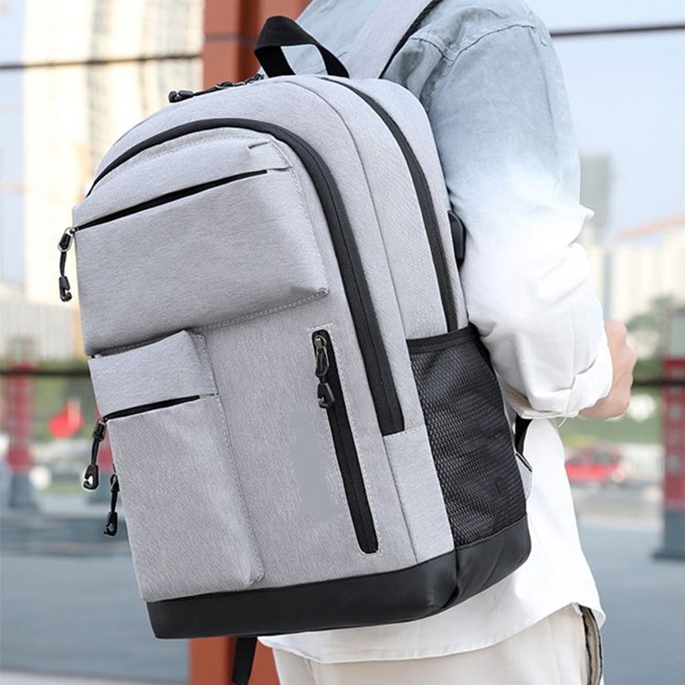 Free Sample Women Men Travel Backpack 14/15.6/17 Inch Business Computer Bag with USB Port College School Bags Laptop Backpacks