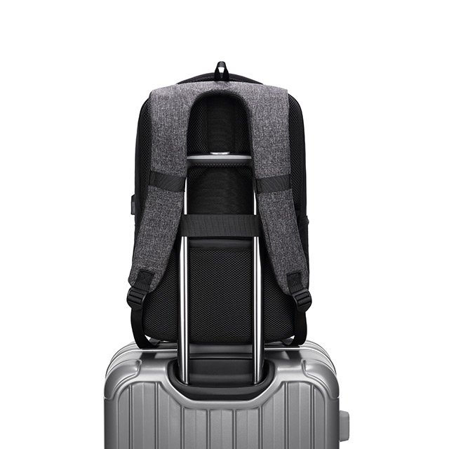 Fashion Large Capacity England Waterproof Laptop Backpack Travel backpack with USB for 15.6 inches Laptop