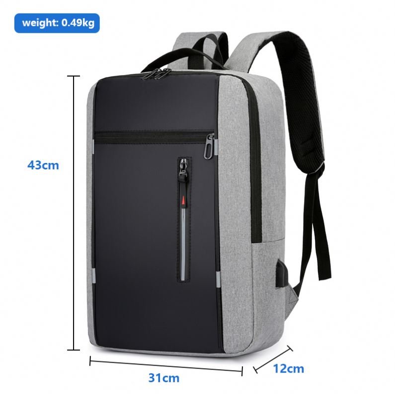 New Design retreat smart college waterproof travel business conference usb smellproof bagpack laptop back bag pack backpack