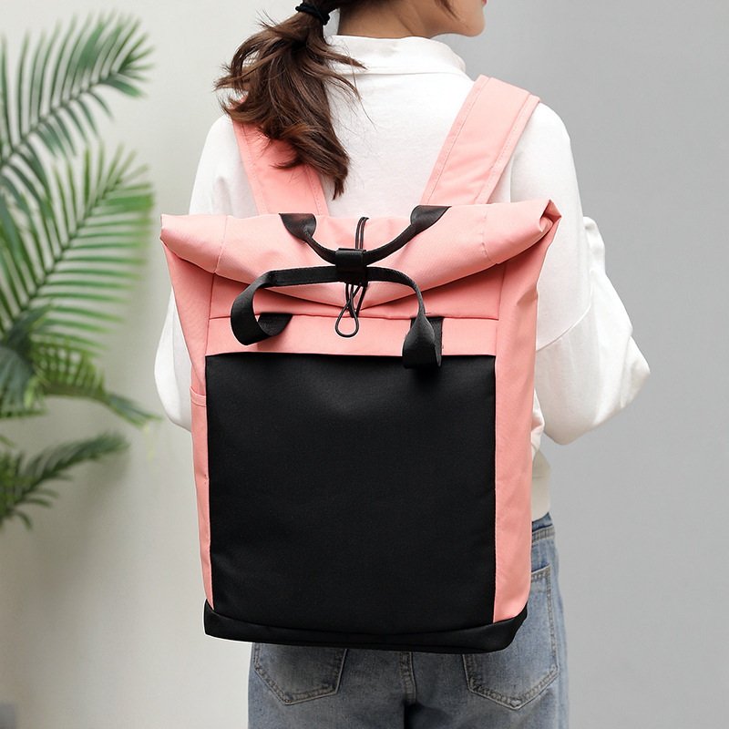 35L Top Rolling Anti-Theft Waterproof Day Backpack Men School Laptop Backpack