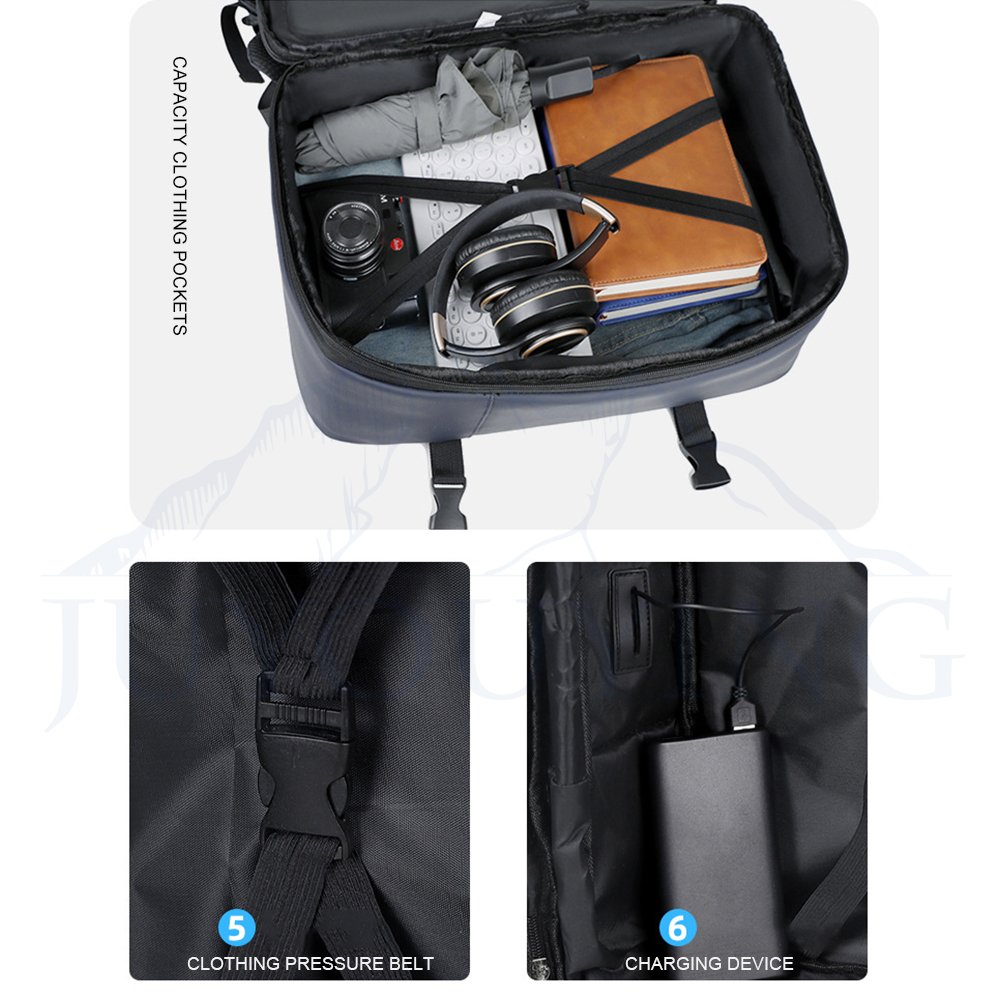 Factory New Arrival Custom Logo Durable Fashion School Smart Business Laptop Backpack With Usb Charger