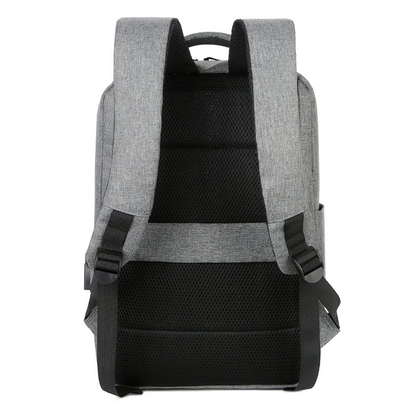 Logo Custom Multifunctional Simple Business USB Charging Port Casual Sports School Leisure Travel Computer Laptop Backpack Bag