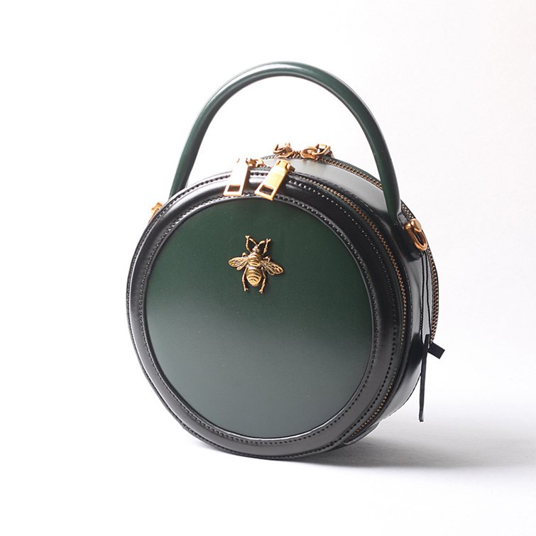 2023 bags women handbags ladies real genuine leather evening bags ladies clutch bag italy made luxury small round clutch purse