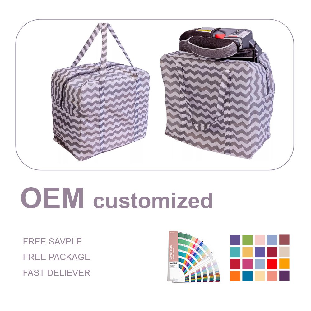 Portable Booster Seat Bag Ideal for On the Go Parents Booster Seat Storage Bag with Multiple Pockets for Accessories