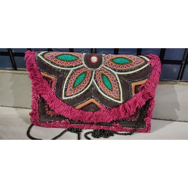 Latest design Indian handmade gota patti silk handmade clutch bags / Pouches / Purse