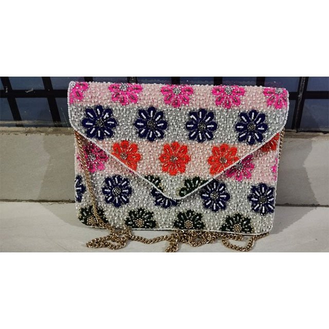Latest design Indian handmade gota patti silk handmade clutch bags / Pouches / Purse