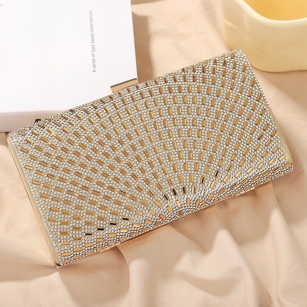 RB397 Custom Wedding Purse Crystal Clutches Luxury Small Evening Bag Rhinestone Colorful Diamond Purse Bling Party Shoulder Bag