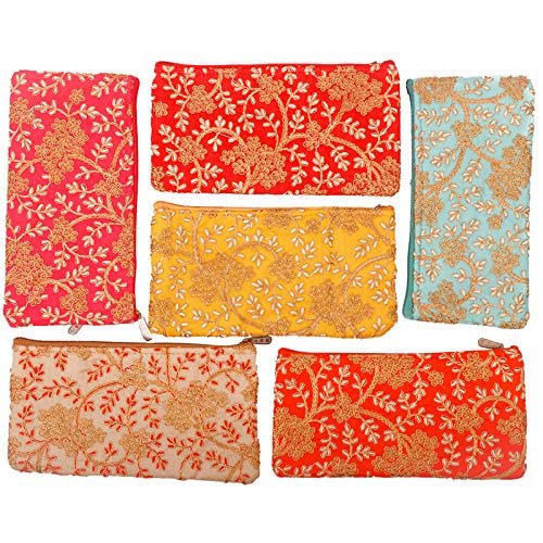 New Arrival Indian Handmade Golden Embraided Designer Evening Party Wear Clutch For Women