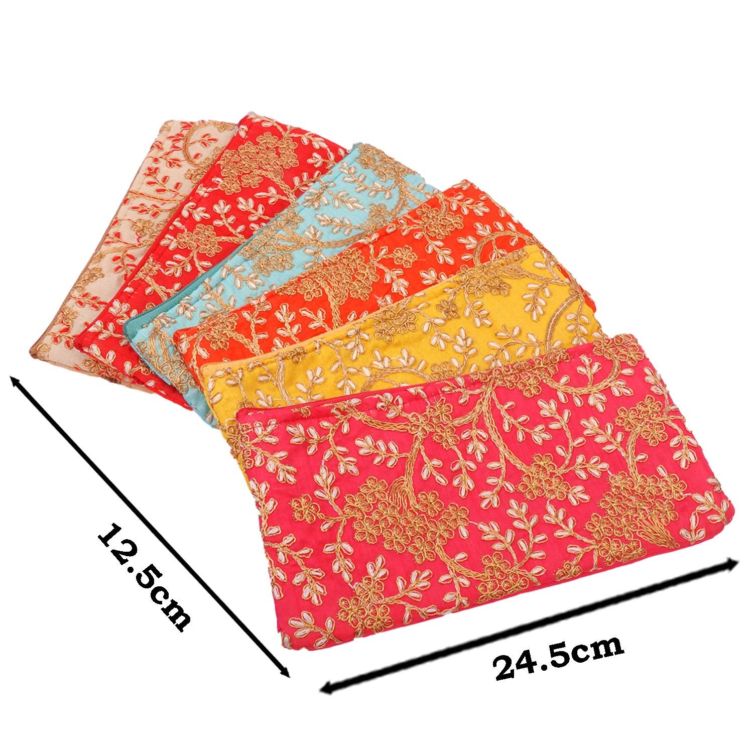 New Arrival Indian Handmade Golden Embraided Designer Evening Party Wear Clutch For Women