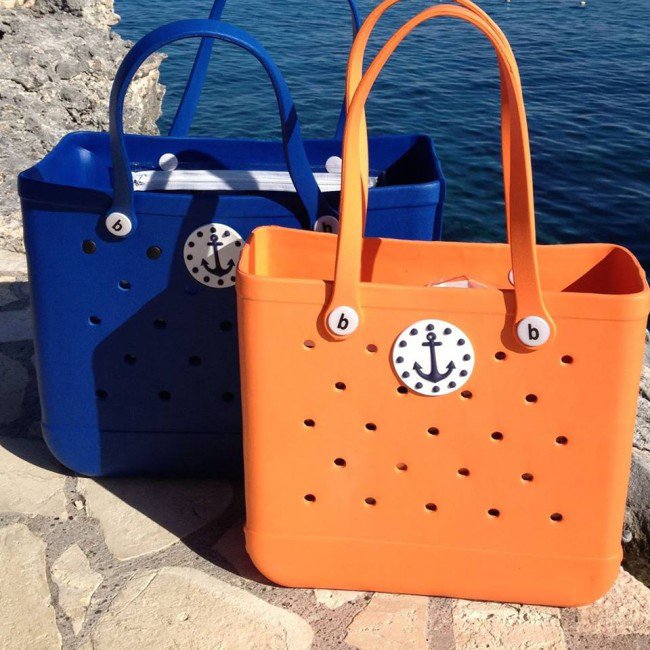 Factory direct Outdoor fashion camping XL Large hand tote simply southern silicone beach bogg bag eva bogg beach bag