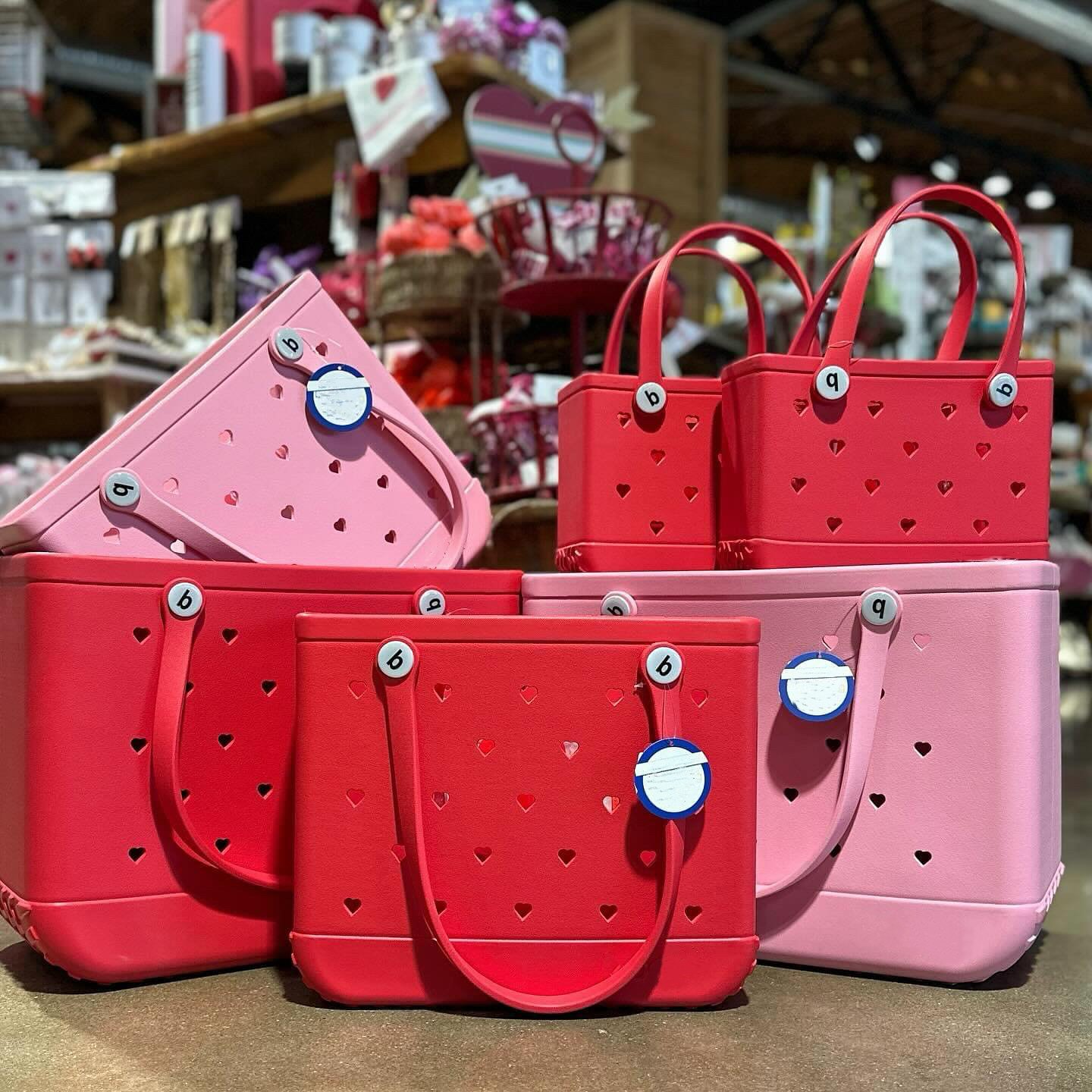 Factory direct Outdoor fashion camping XL Large hand tote simply southern silicone beach bogg bag eva bogg beach bag