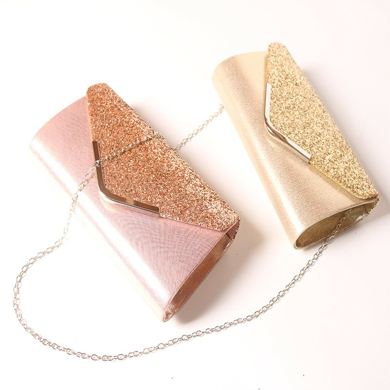 high sense banquet dinner evening gold clutch bag evening bags