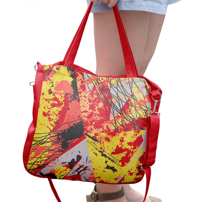 Fashion Ladies Messenger Crossbody bag Large Messenger bag Canvas Messenger Shopping Tote bag