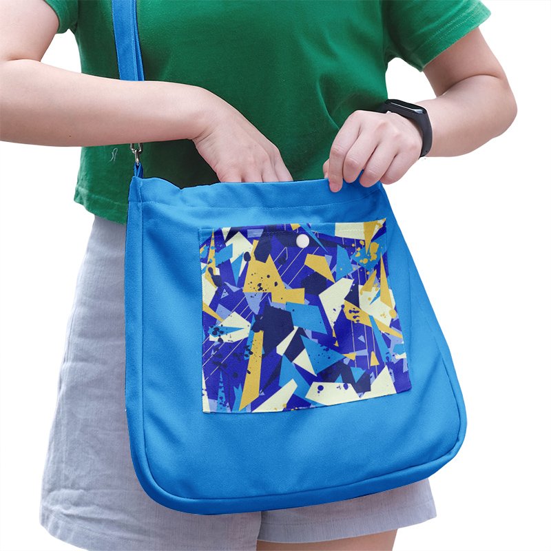 Fashion Ladies Messenger Crossbody bag Large Messenger bag Canvas Messenger Shopping Tote bag